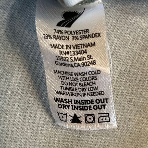 Fundamental Coast Funnel Neck Hooded Sweatshirt Womens Large - Picture 6 of 9